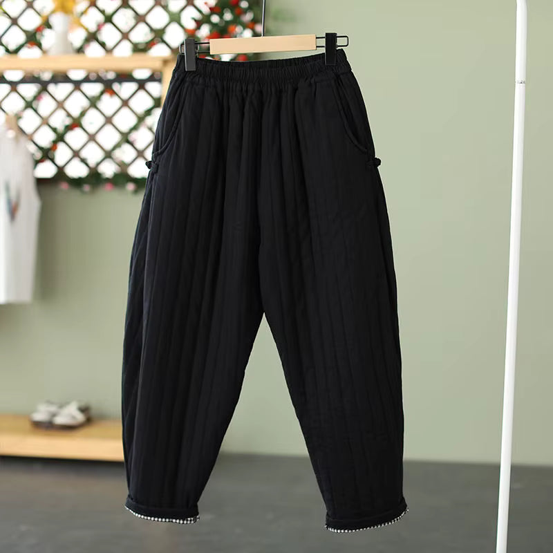 Jade Quilted Pants
