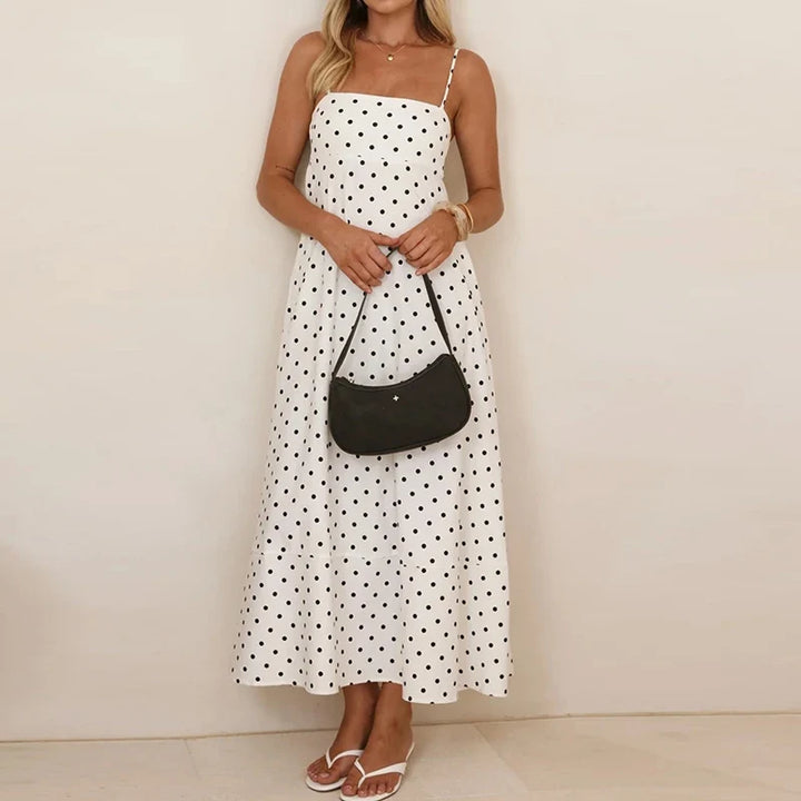 Elara Polka Dot Dress