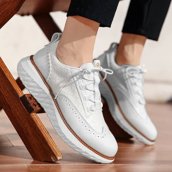 Holden Leather Brogue Sneakers