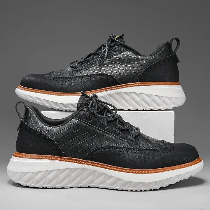 Holden Leather Brogue Sneakers
