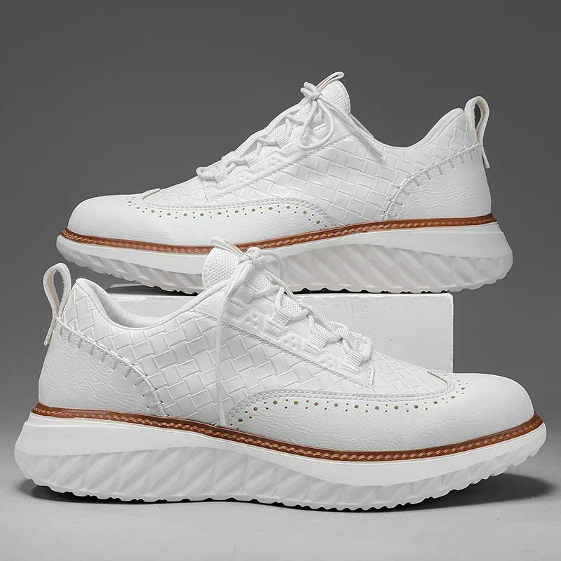 Holden Leather Brogue Sneakers