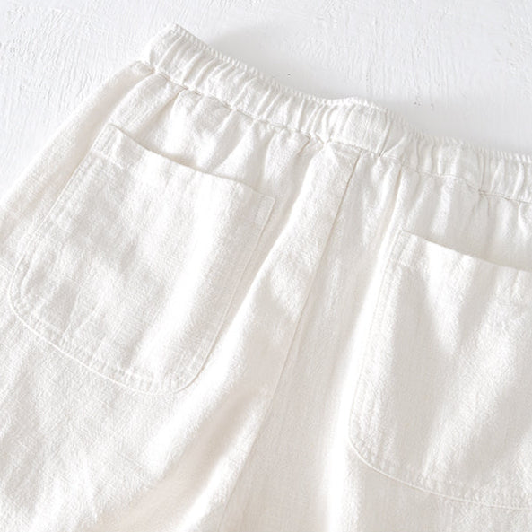 Everett Linen Blend Shorts