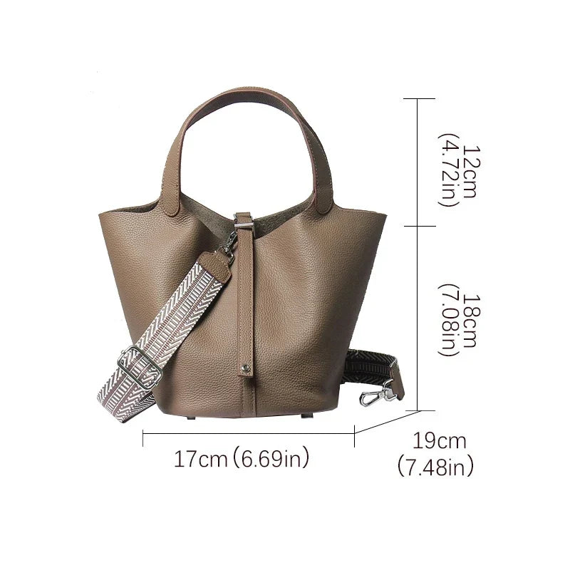 Valentina Leather Tote Bag