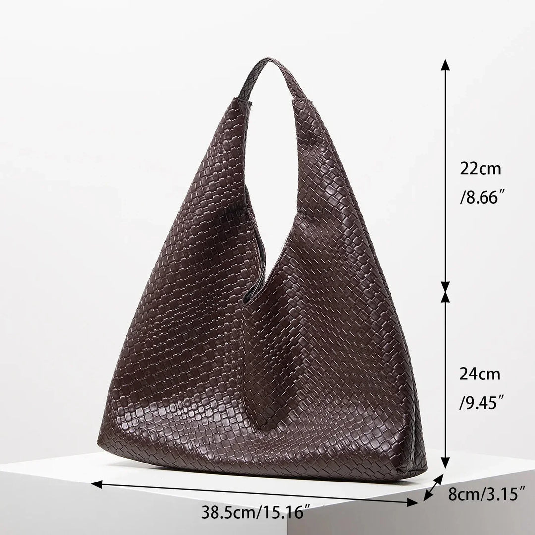 Sylvie Woven Hobo Bag