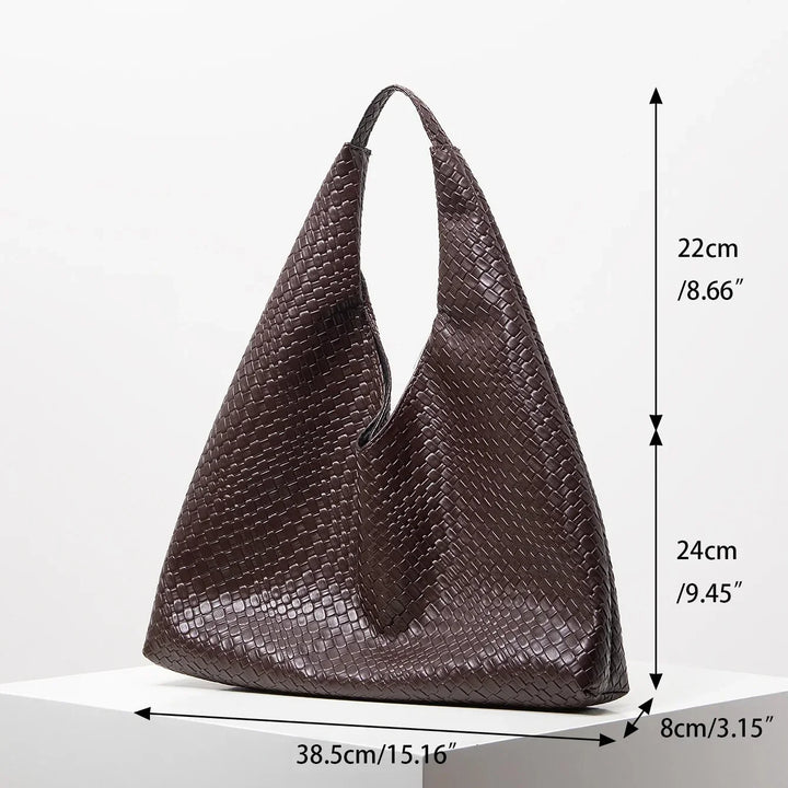 Sylvie Woven Hobo Bag