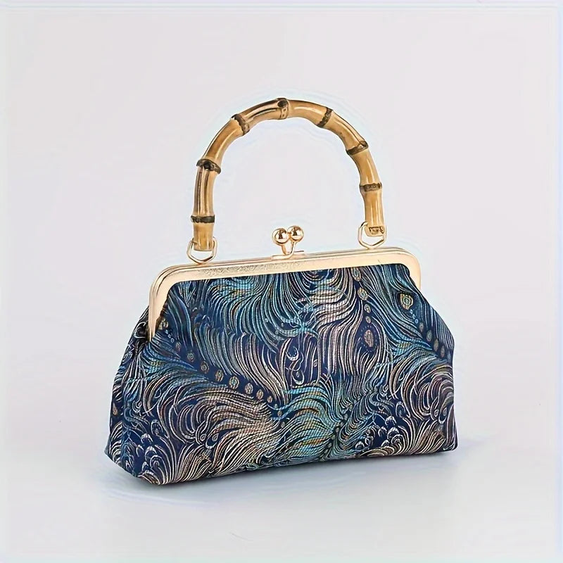 Maeve Bamboo Handle Purse