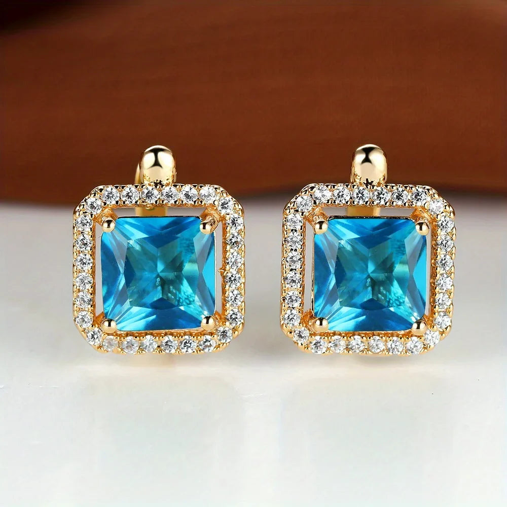 Contour Halo Stud Earrings