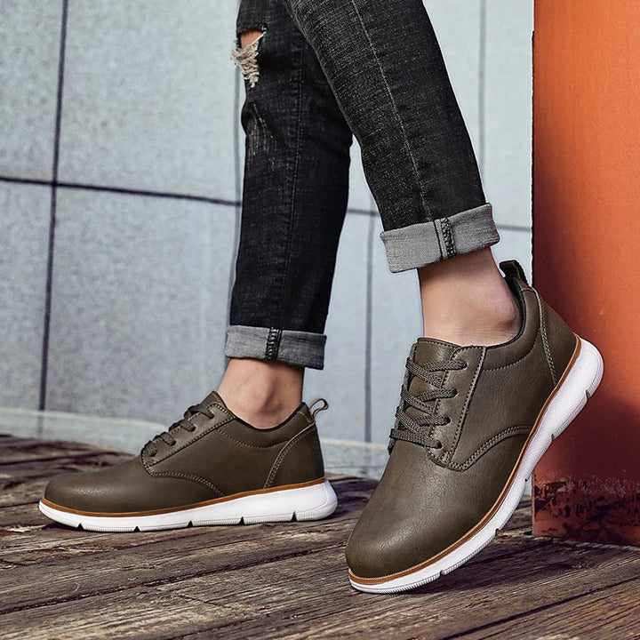 Walker Leather Low Top Sneaker