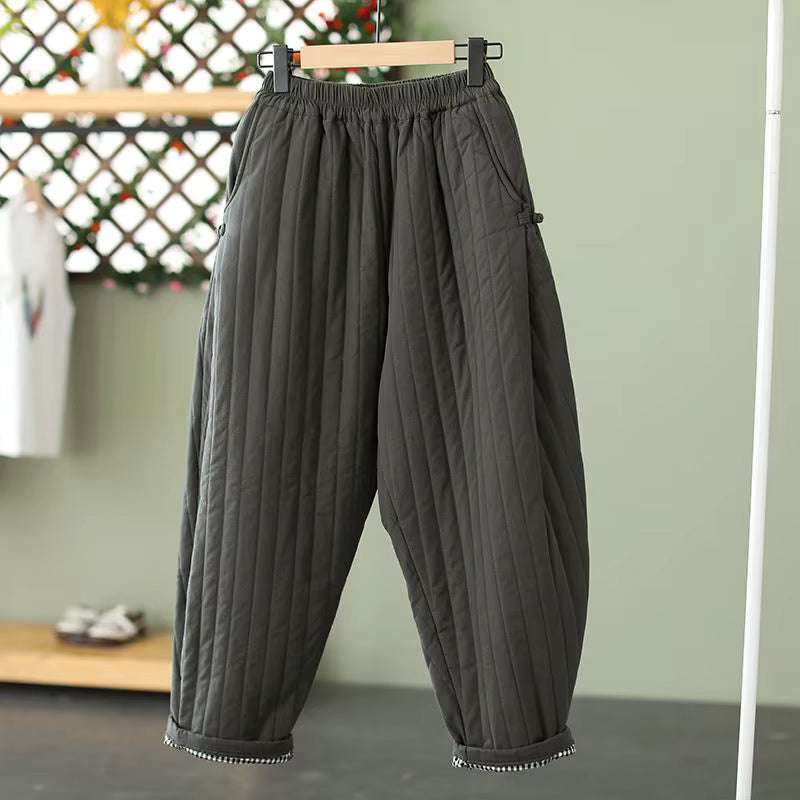 Jade Quilted Pants