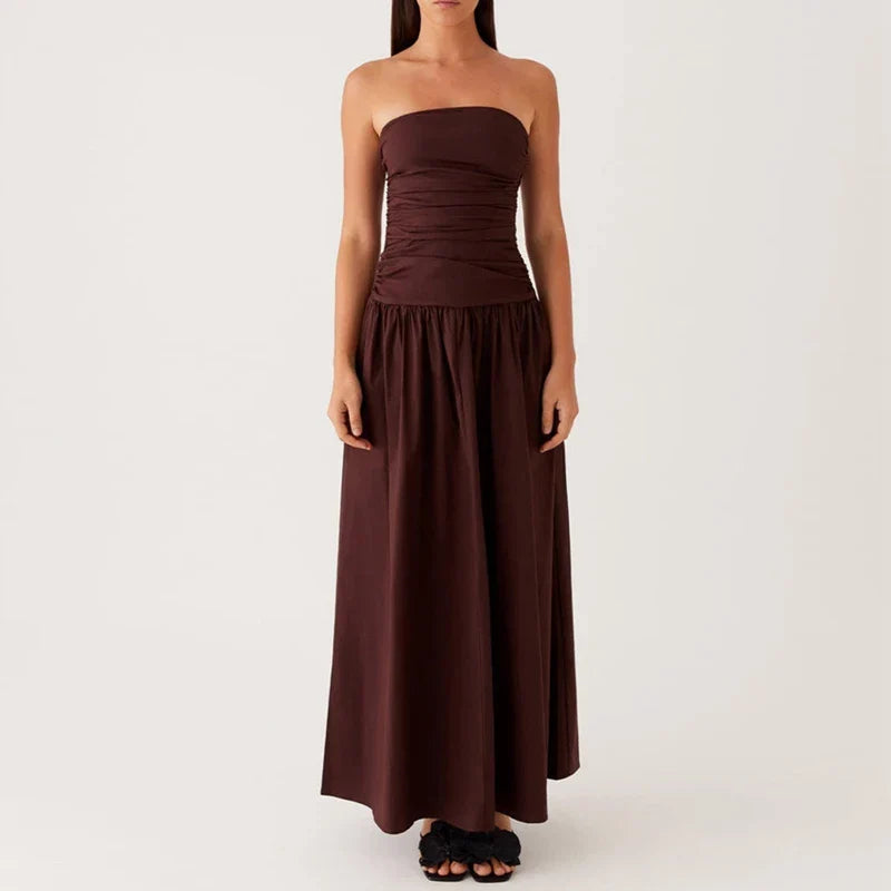 Lilac Strapless Dress