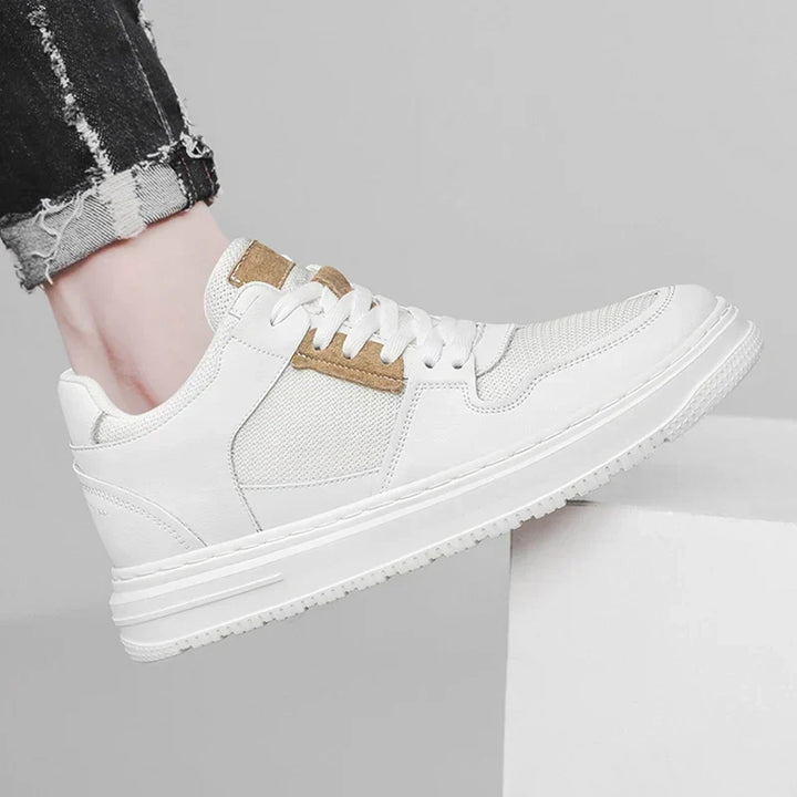 Ridgewood Leather Mid Top Sneaker
