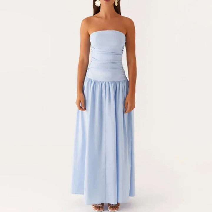 Lilac Strapless Dress
