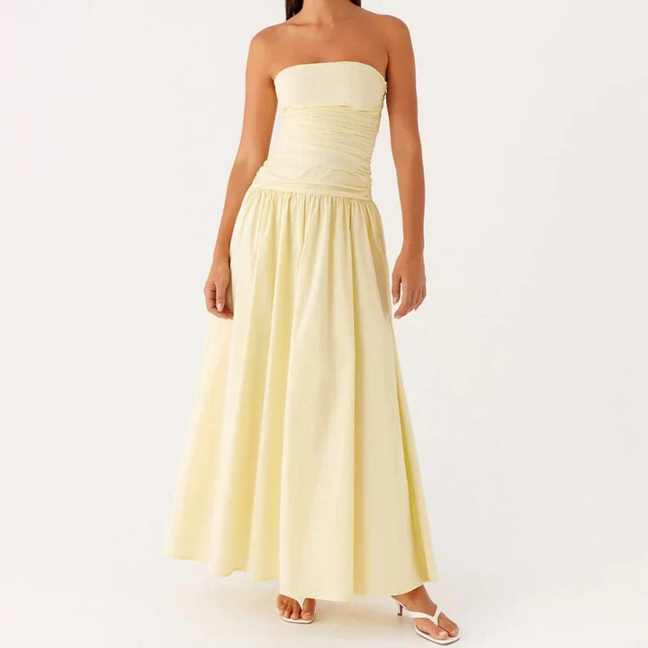 Lilac Strapless Dress