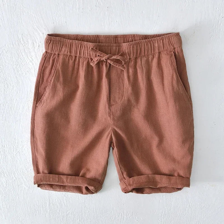 Everett Linen Blend Shorts