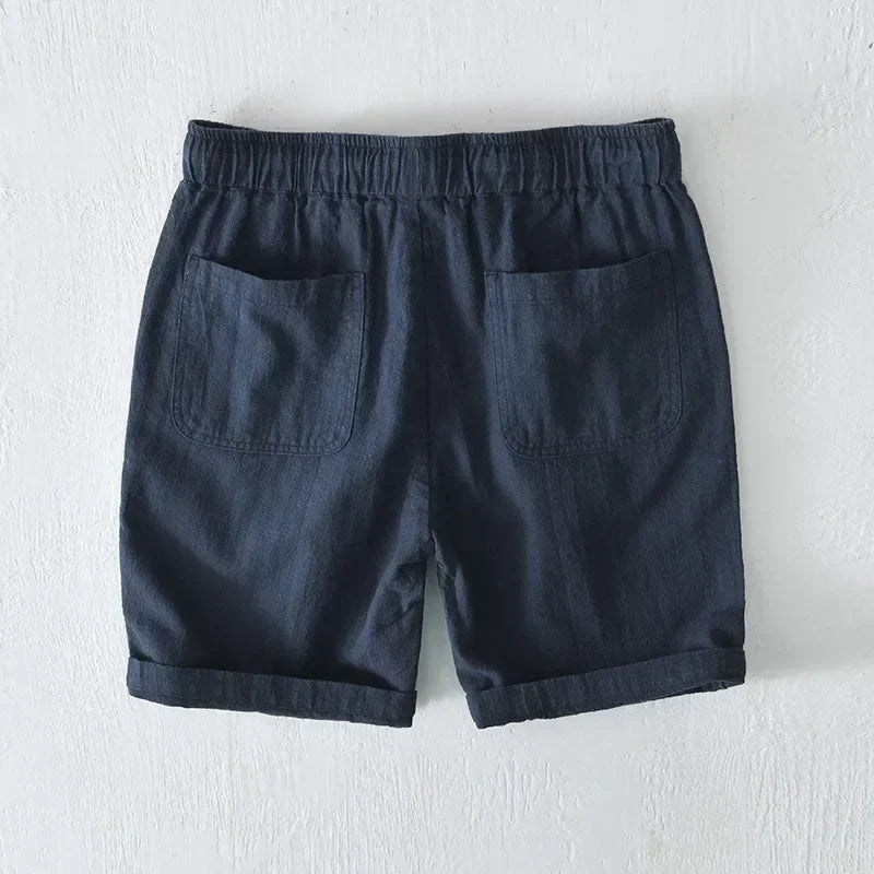 Everett Linen Blend Shorts