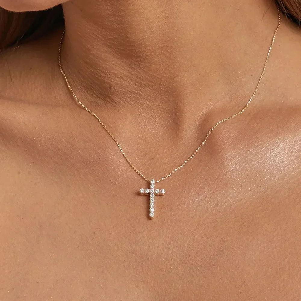 Elariah Radiant Cross Pendant