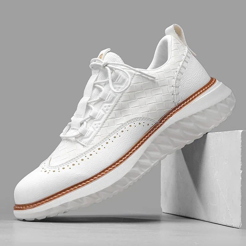 Holden Leather Brogue Sneakers
