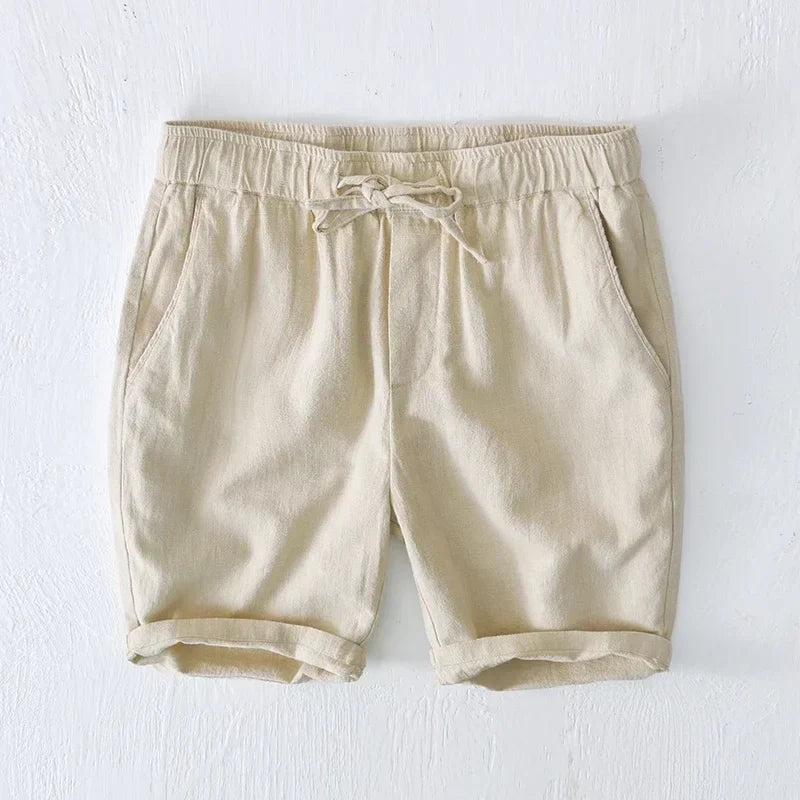 Everett Linen Blend Shorts