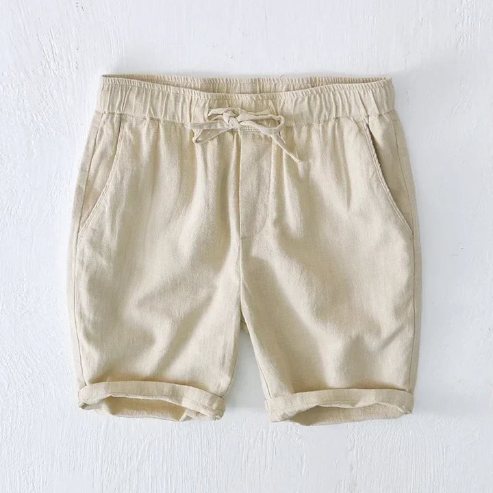 Everett Linen Blend Shorts