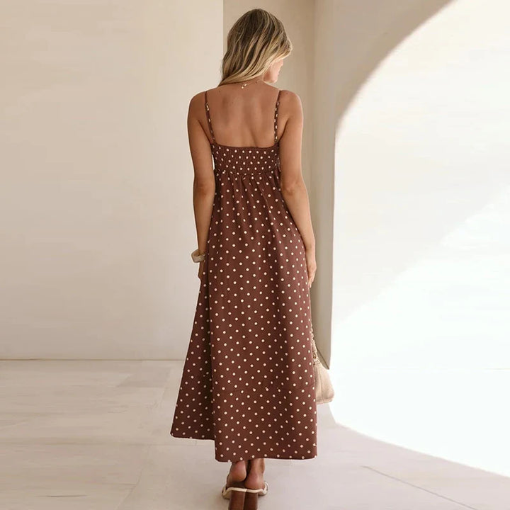 Elara Polka Dot Dress
