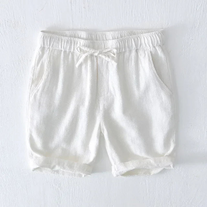 Everett Linen Blend Shorts