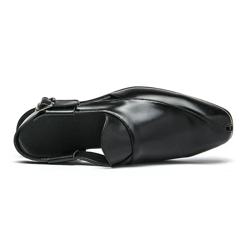 Westbrook Leather Cutout Loafers