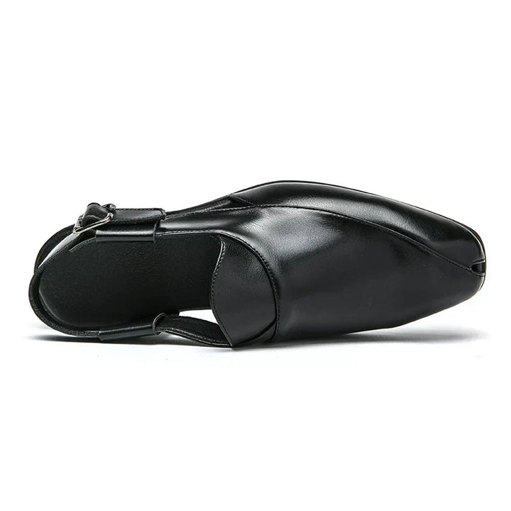 Westbrook Leather Cutout Loafers