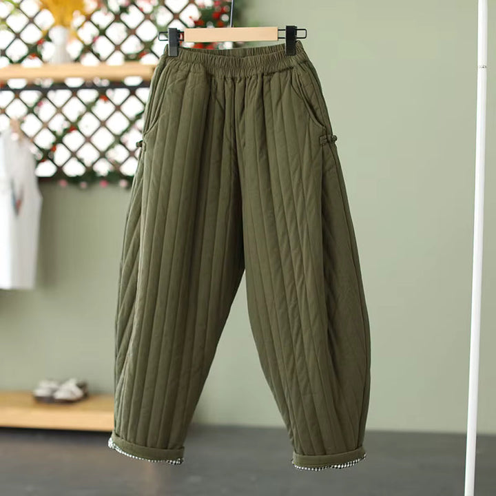 Jade Quilted Pants