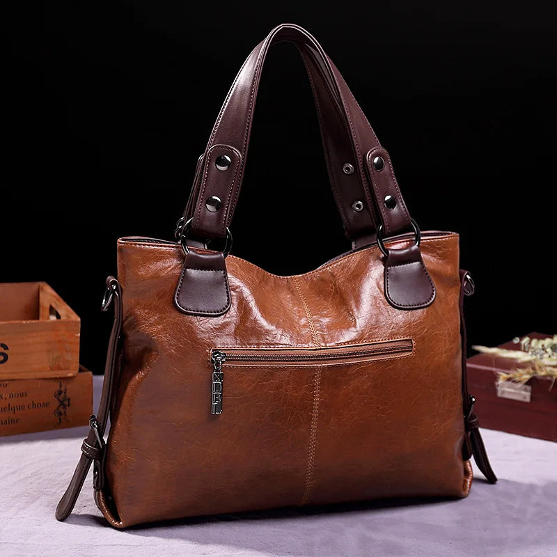 Maison Clara Leather Tote Bag