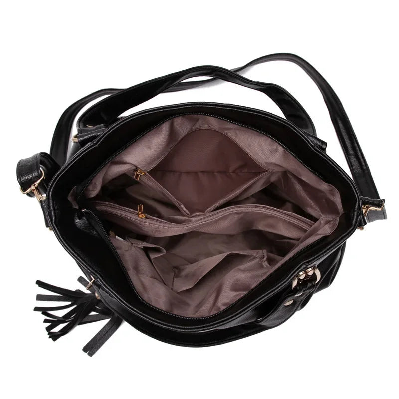 Florence Retro Leather Tote