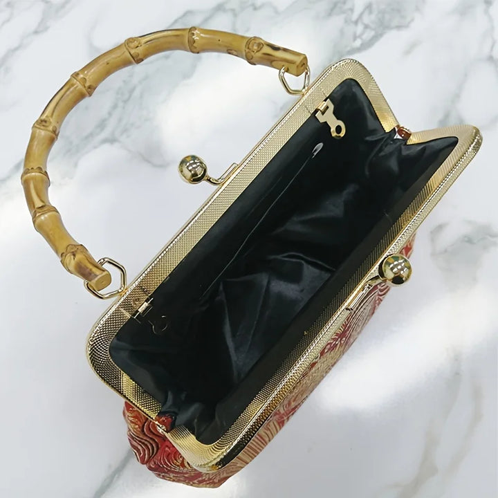 Maeve Bamboo Handle Purse
