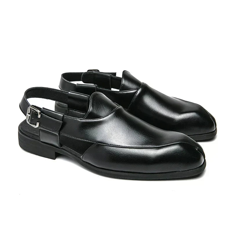 Westbrook Leather Cutout Loafers