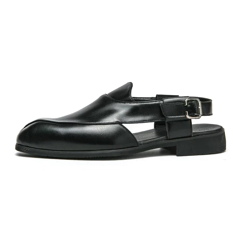 Westbrook Leather Cutout Loafers