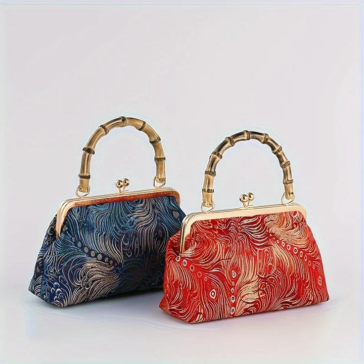 Maeve Bamboo Handle Purse