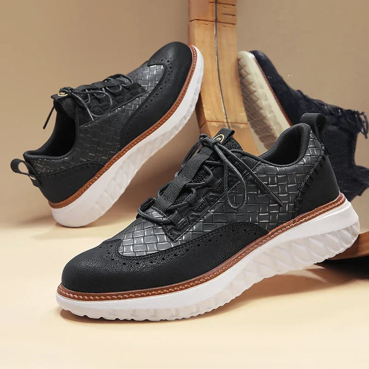 Holden Leather Brogue Sneakers