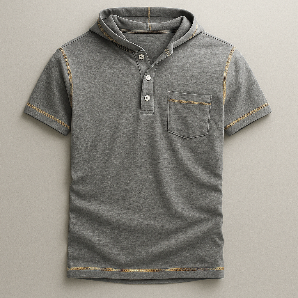 Collins Hooded Polo Shirt