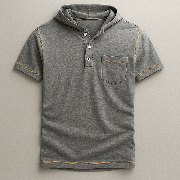 Collins Hooded Polo Shirt