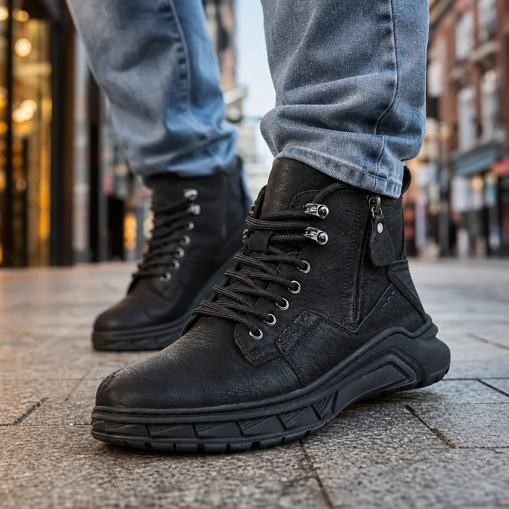 Reed | Mens Fall Leather Hiking Boots