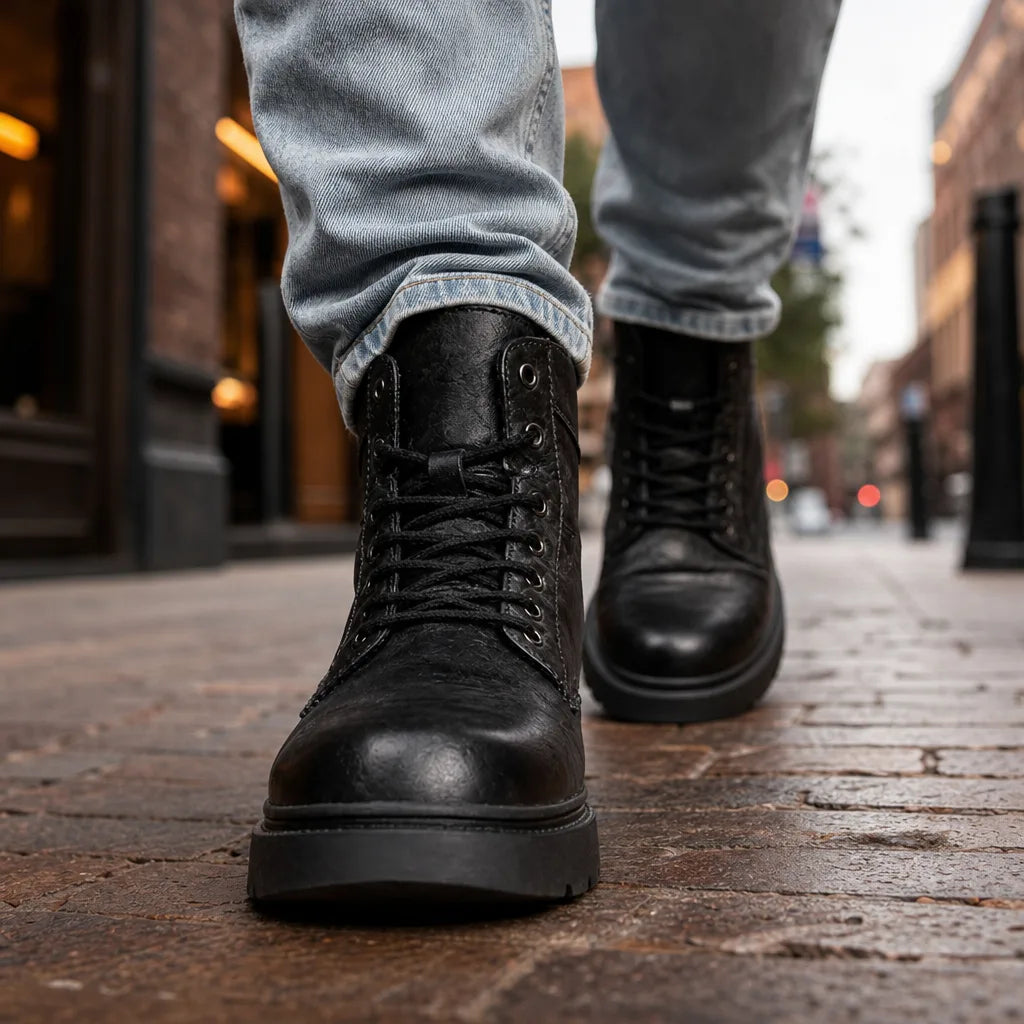 Davis | Mens Lace Up Winter Work Boots