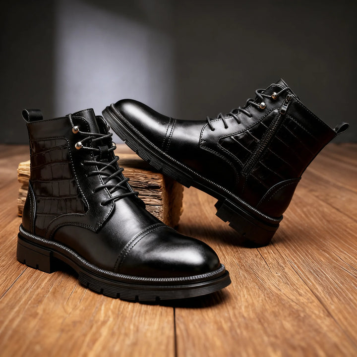 Sawyer | Mens Fall Cap-Toe Ankle Boots