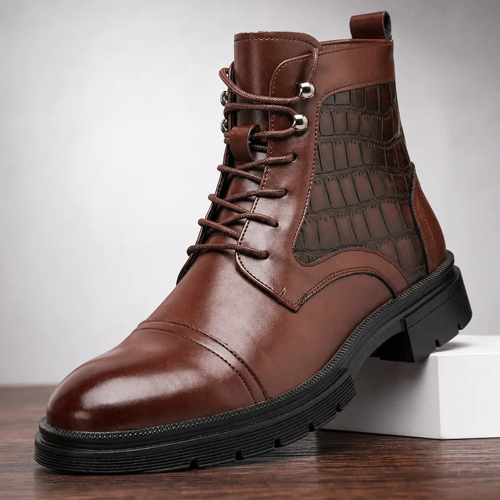 Sawyer | Mens Fall Cap-Toe Ankle Boots