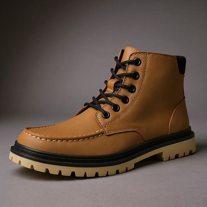 Grant High Top Leather Boot