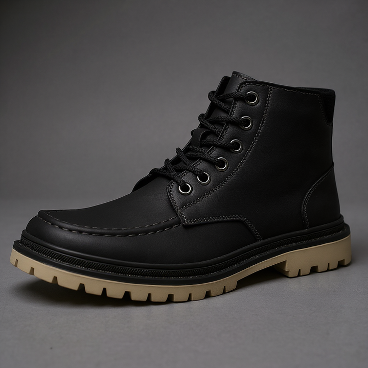 Grant High Top Leather Boot