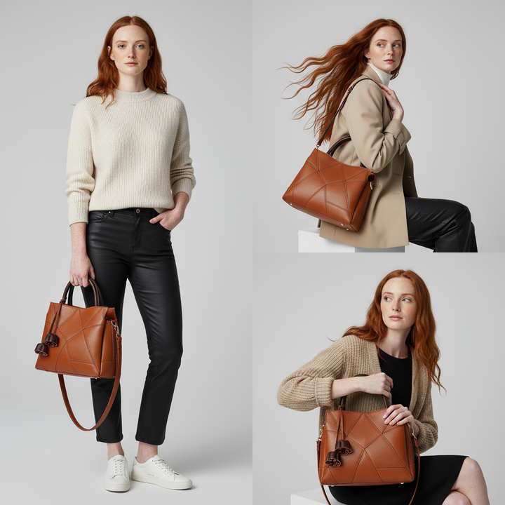 Arabella Leather Tote Bag
