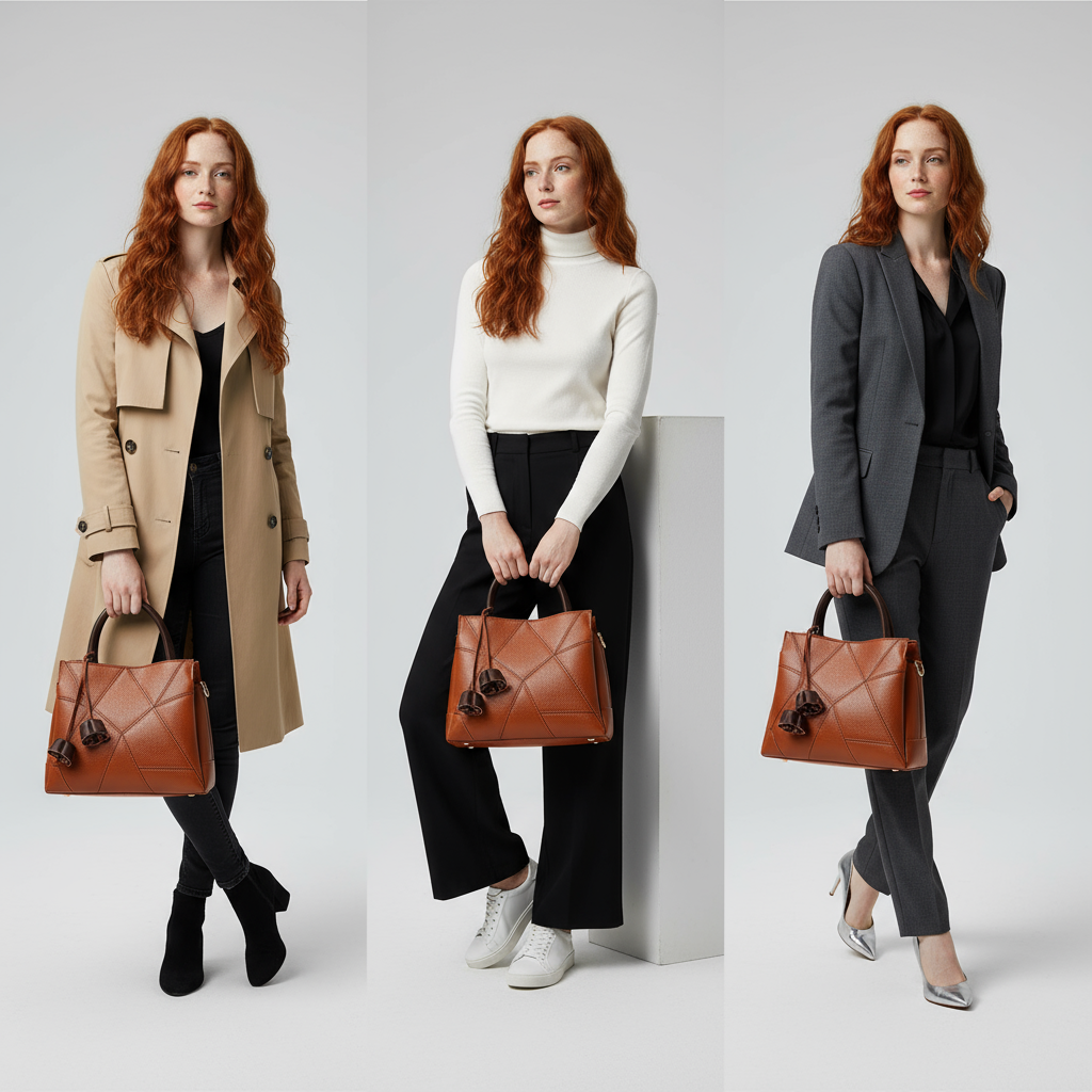 Arabella Leather Tote Bag