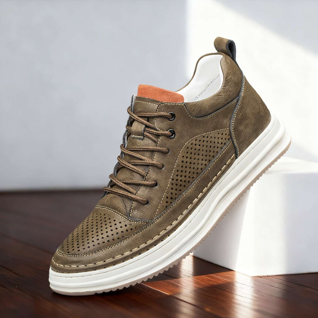 Jay Breeze Leather Trainers