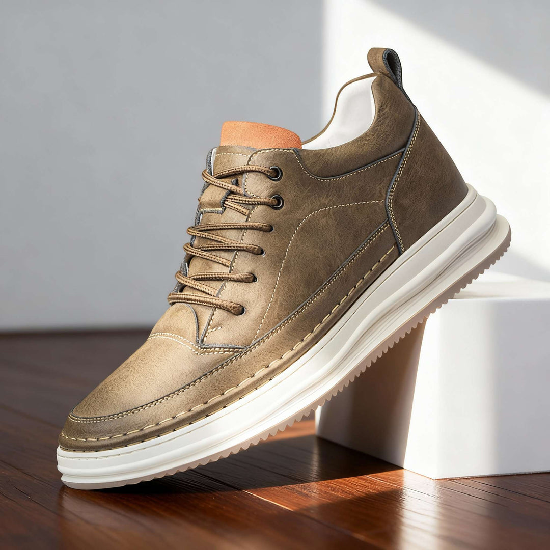 Reed Leather Trainers