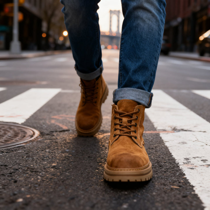 Colton Leather Chukka Boots