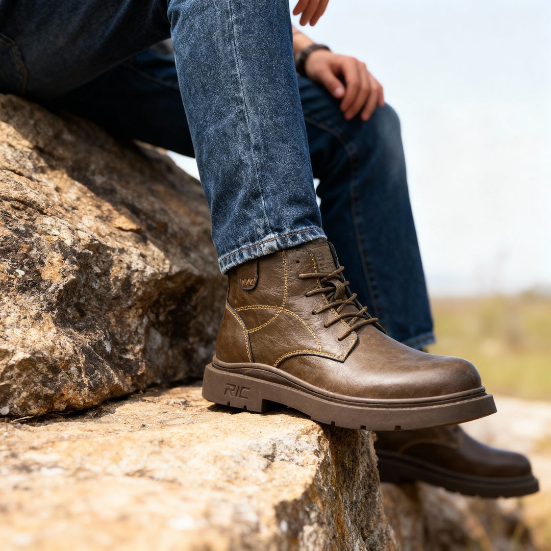 Archer Leather Chukka Boots