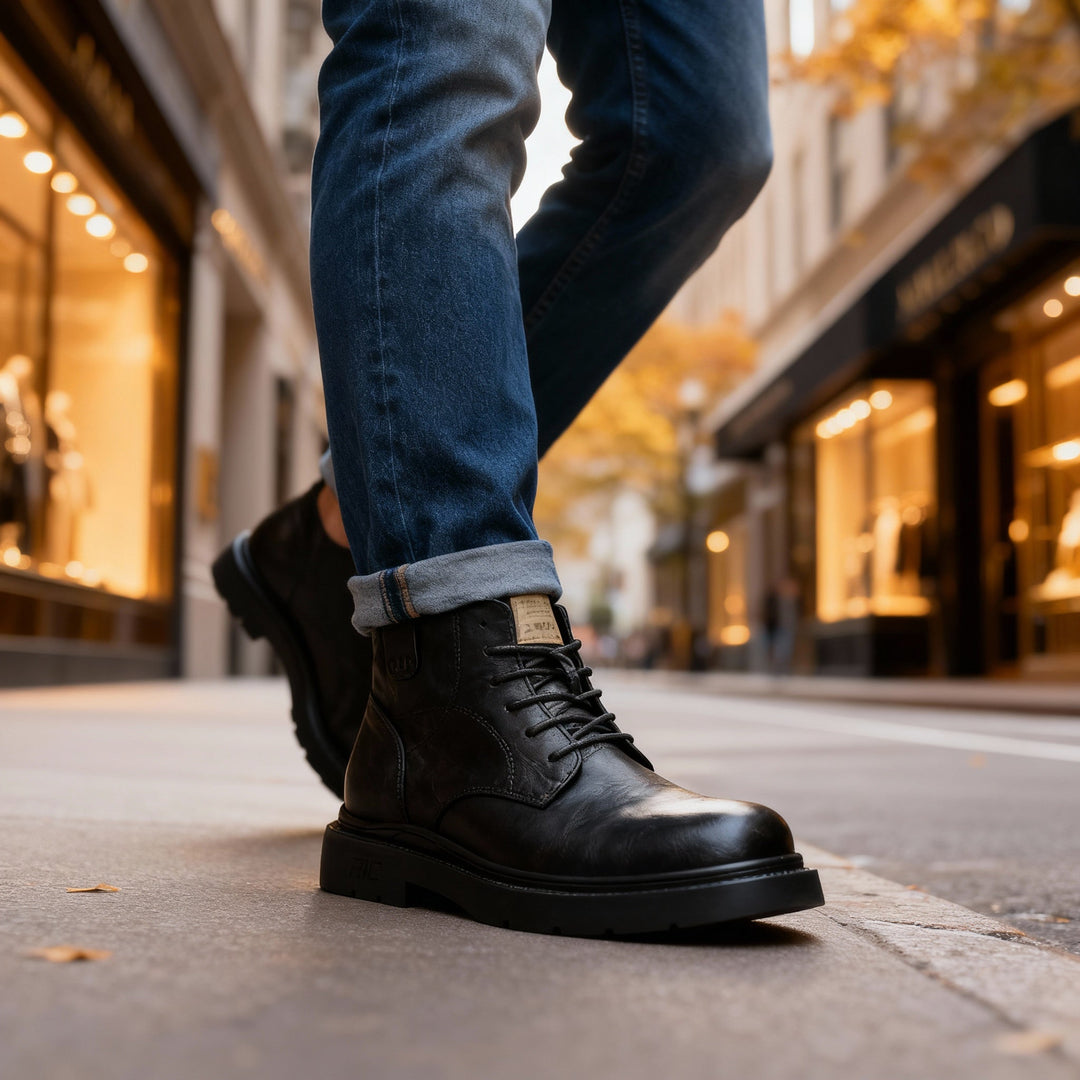 Archer Leather Chukka Boots
